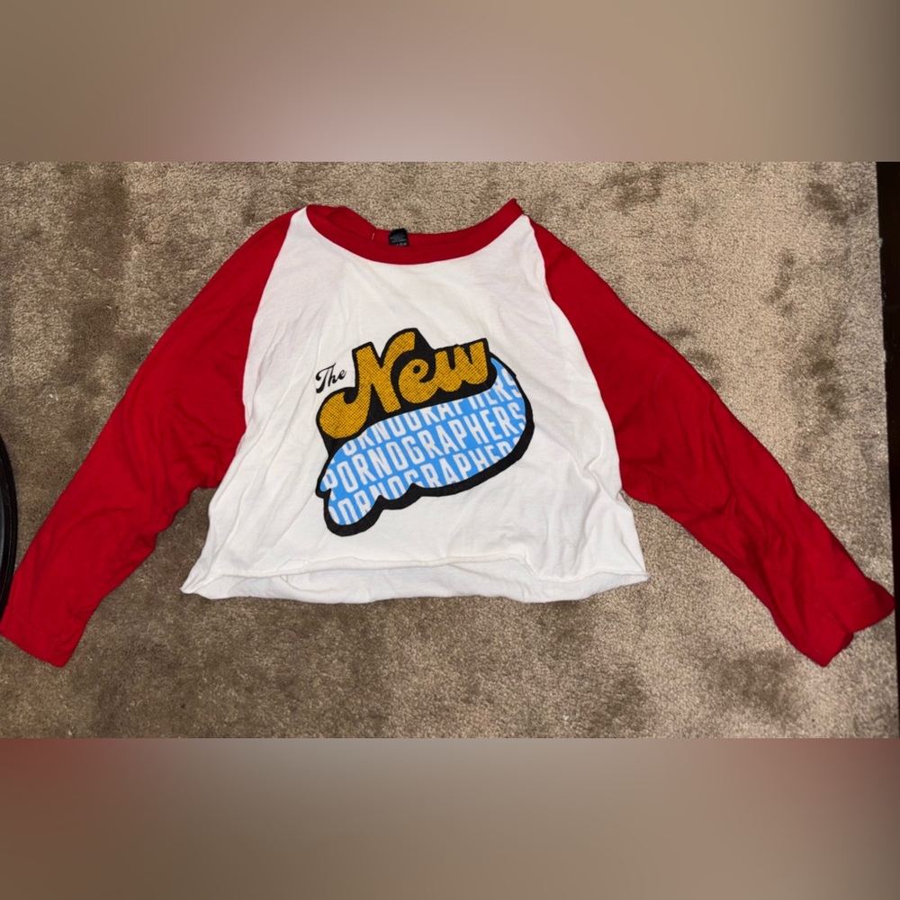 New Pornographers Cropped Shirt